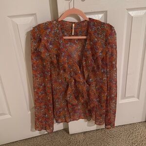 Free People boho blouse